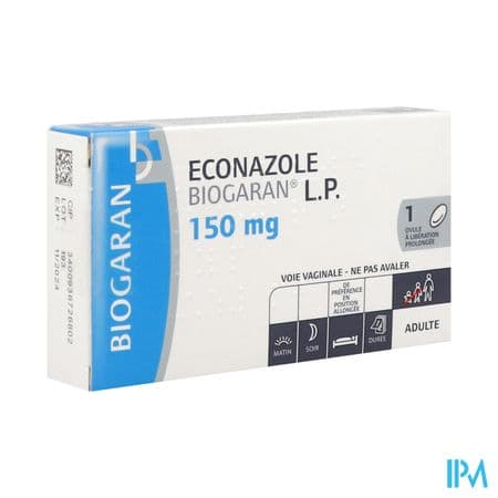 ECONAZOLE LP 150MG BIOGARAN OVULE1 — Pharmacie Bellevue Aix-en-Provence