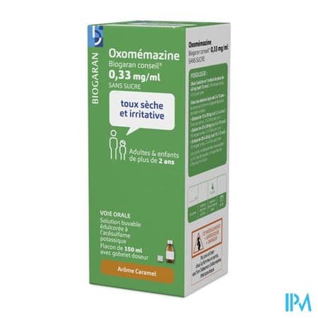 OXOMEMAZINE 0,33MG/ML BGC S/S150ML