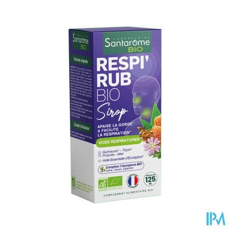 SANTAROME RESPIRUB BIO SRP 125ML — Pharmacie Villenave Rocade
