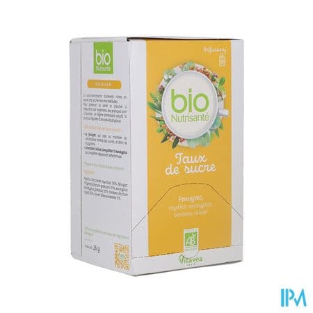 Vitavea Bionutrisante Infusion Regulation Sucre Sachet 20