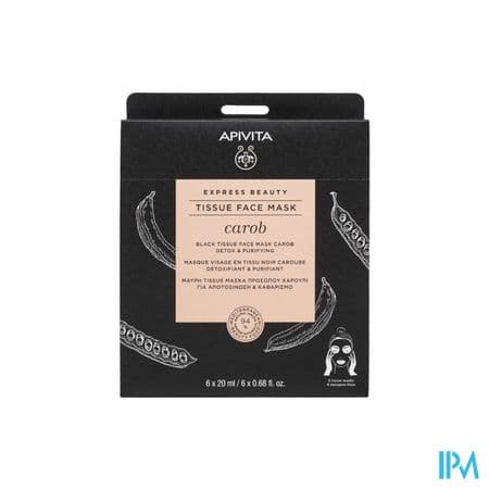 APIVITA MASQ EXPRESS CAROUBE X6 — Pharmacie Du Vieil Abreuvoir