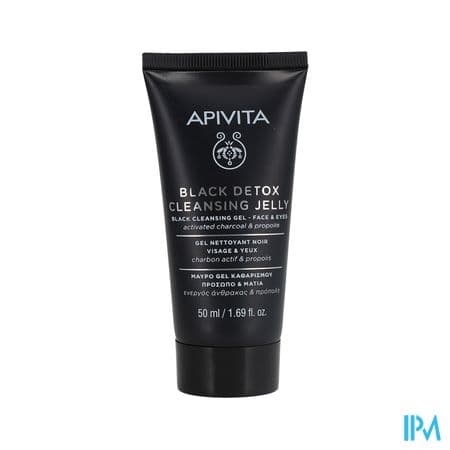 APIVITA GEL NETT BLACK DETOX 50ML