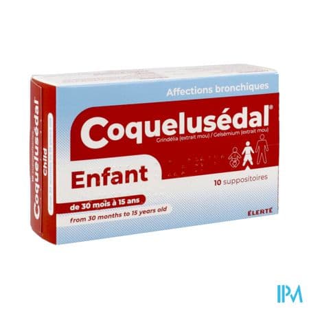 COQUELUSEDAL ENF SUP 10