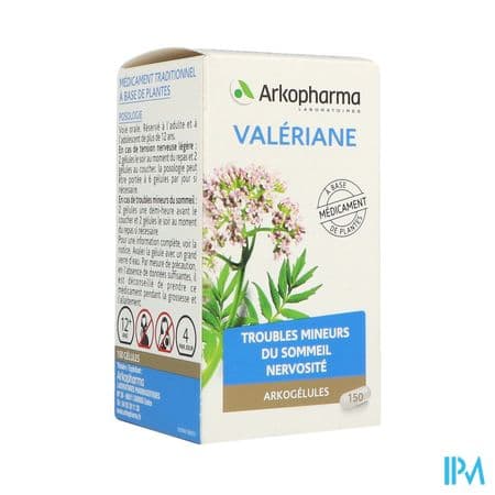 Arkogelules Valeriane Gelule 150 — Pharmacie Oceane