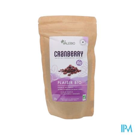 Valebio Super Fruits Cranberry Bio 170g