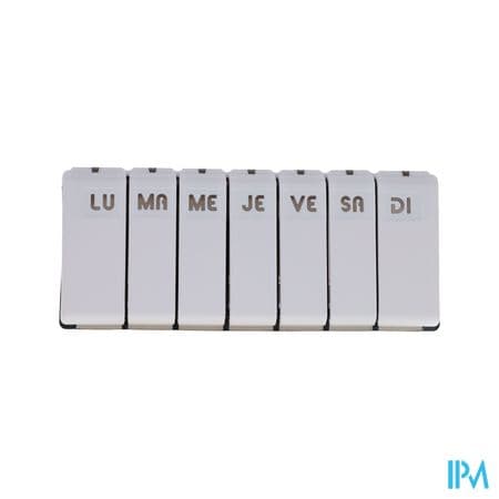 Pilbox Tempo Distributeur Hebdomadaire De Medicaments Compact