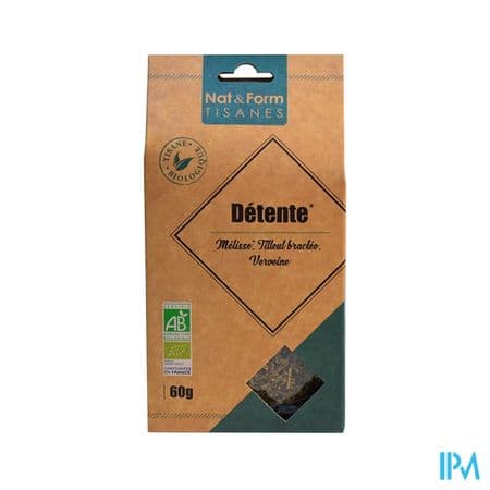 NAT&FORM TIS DETENTE/RELAX BIO 60G — Pharmacie Capucins Pharma
