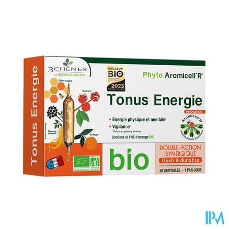 3 CHENES PHYTOAROMICEL TONUS AMP20