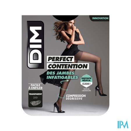 DIM COLL PERFECT TRANSP NOIR T2