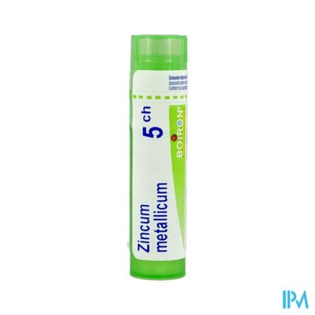 Boiron Zincum Met. 5ch Granules 4g — PHARMACIE DE LA GARE Nancy