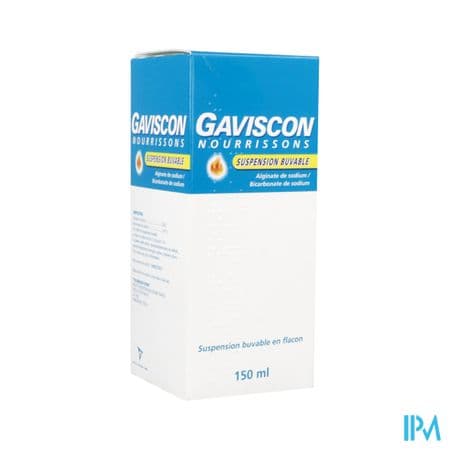 GAVISCON SUSP BUV NOUR FL 150ML — Pharmacie Neyret