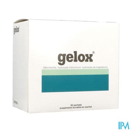 GELOX SUSP BUV SACHET 30 — Pharmacie du Soleil Elsie Santé