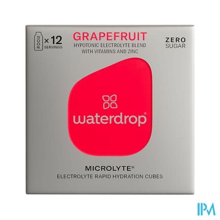 WATERDROP MICROLYTE PAMP ROSE X12 — Pharmacie de l’Arc