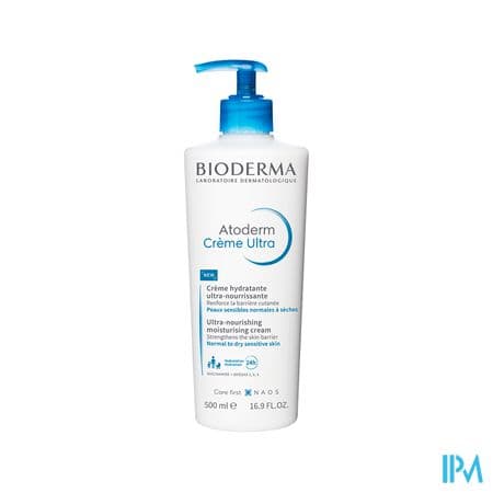 Bioderma Atoderm Creme Nourrissante 500ml — Pharmacie du Parc - Neuilly-sur-Seine