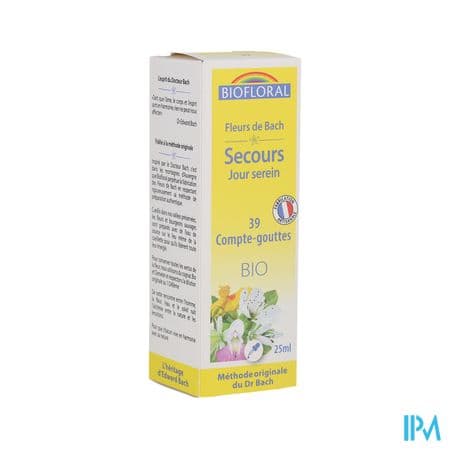 BIOFLORAL FLEUR BACH SECOURS GTTE