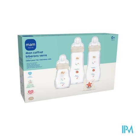 MAM COFF BIB VER 0-6M X3+SUCET — Pharmacie Parc Lann