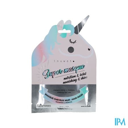 Inuwet Masque Cheveux Nutrition Eclat 30ml — Pharmacie du Mont Alban