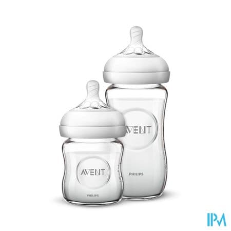 BIB AVENT NATURAL VERRE 125+240ML — Pharmacie Pré Saint Gervais