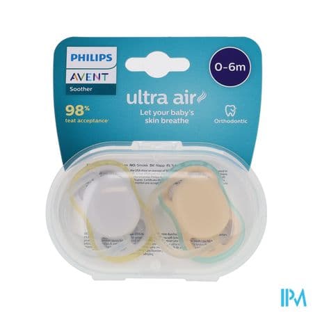 SUCET AVENT ULT AIR MIX NEUTR 0-6M