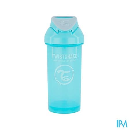 Twistshake Gourde Paille +6m Bleu Pastel 360ml — Pharmacie Pharmavance Puteaux