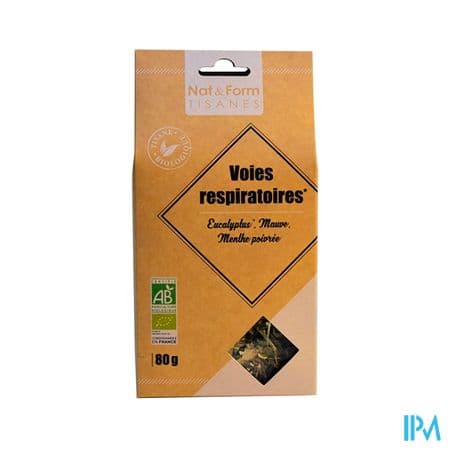 Nat Et Form Tisane Voie Respiratoire Bio 80g — Pharmacie Pharmavance Auteuil