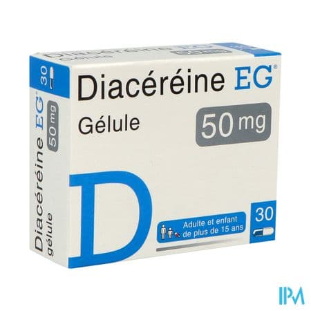 Diacereine Eg 50mg Gelule 30 — Pharmacie Le pallec