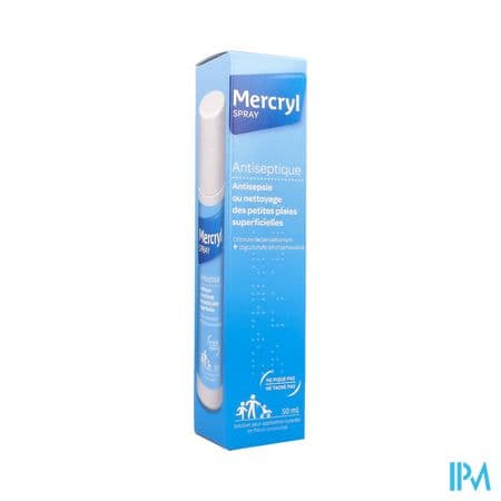 Mercrylspray Solution Pour Application Cutanee 50ml