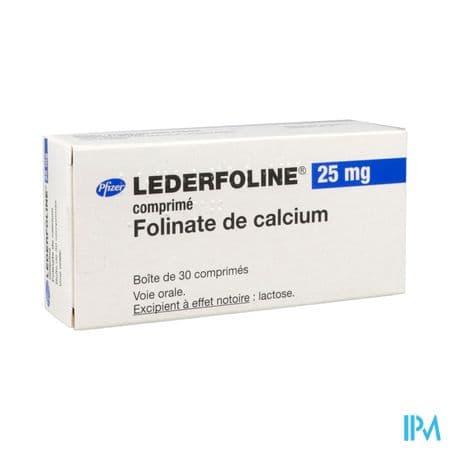 LEDERFOLINE 25MG CPR SECABLE 30 — Pharmacie de Champignol