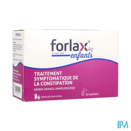 FORLAX 4G SACHET 20 — Pharmacie Chartreuse