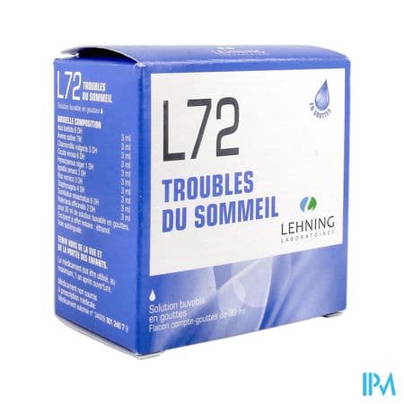 Lehning l 72 Solution Buvable Gouttes 30ml