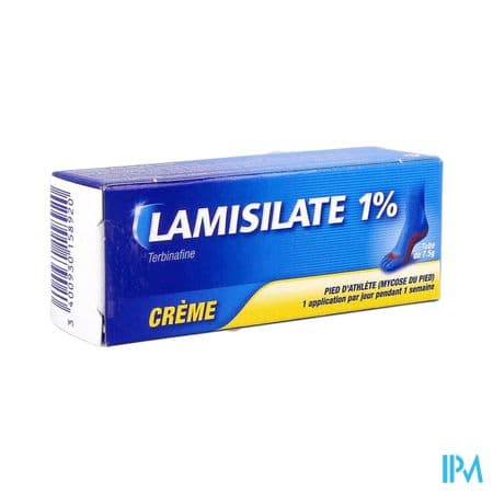 LAMISILATE 1% CR TUB 7,5G — Pharmacie Jeanne