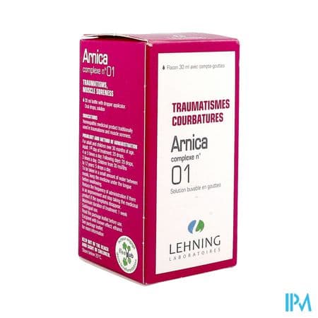 Lehning Complexe 1 Arnica Solution Buvable 30ml — Pharmacie Marie Stuart