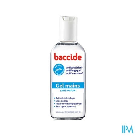 BACCIDE GEL MAIN S/RINC S/PAR100ML