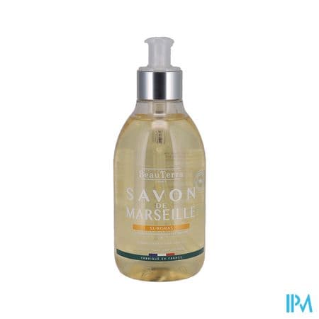 Beauterra Savon Liquide De Marseille Surgras Amande Douce 300ml