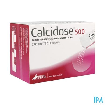 CALCIDOSE 500MG SACHET 60 — Pharmacie entre Deux Guiers