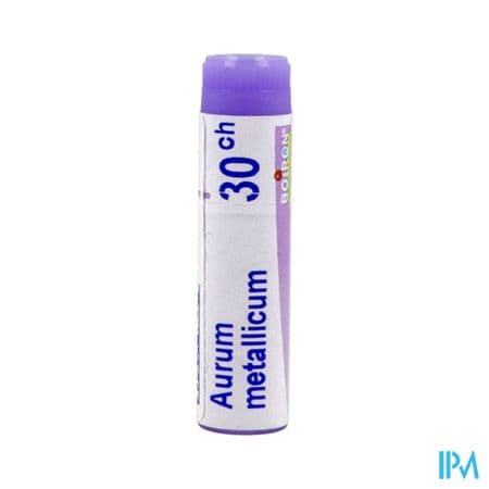 AURUM METALLICUM 30CH DO GL B — Grande Pharmacie des Halles Pharma