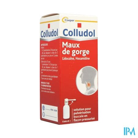 Colludol Solution Pour Pulverisation Buccale 30ml