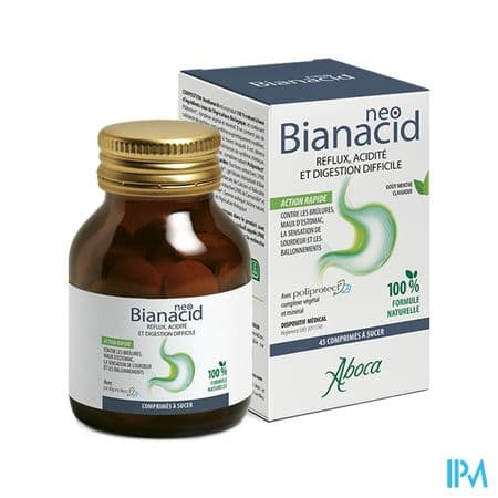 Aboca Neobianacid Acidite Reflux Comprime A Croquer 15 — PHARMACIE DE LA GARE Nancy