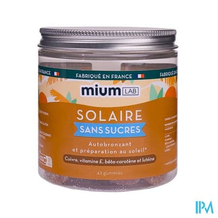 MIUMLAB S/SUC SOLAIRE GUMMIE 42