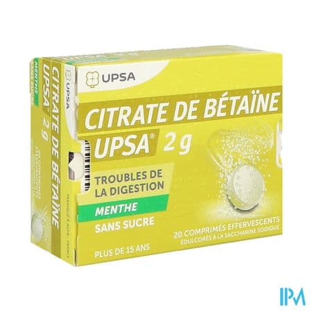 CITRATE BETAINE UPSA M S/S CP EF20