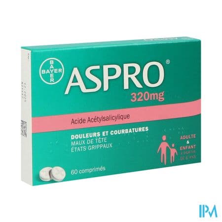 ASPRO 320MG CPR 60
