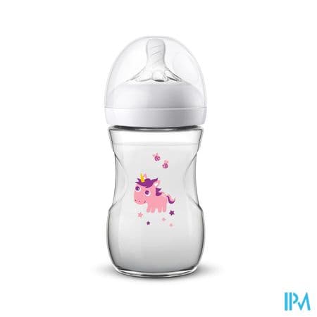 BIB AVENT NATURAL LICORNE 260ML