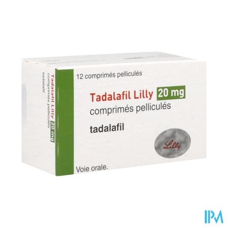 Tadalafil Lilly 20mg Comprime 12 — Pharmacie de la Plaine - Saint-Denis