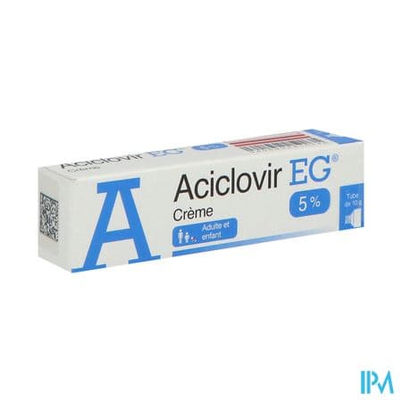 Aciclovir Eg 5% Creme 10g — Pharmacie Cannes Riviera