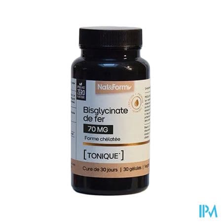 NAT&FORM BISGLYCINATE FER GELU 30