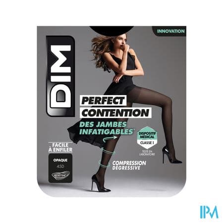 DIM COLL PERFECT OPAQUE NOIR T3