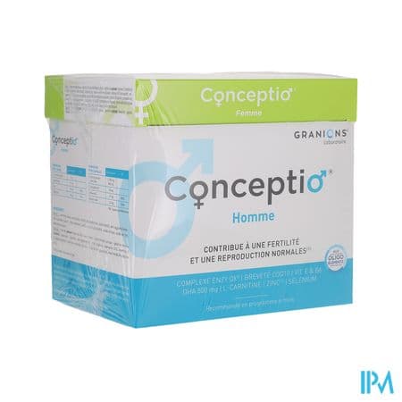 CONCEPTIO DUO HOMME FEMME Gél+caps+pdr GRANIONS