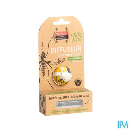 MANOUKA DIFFUSEUR BOULE A/MOUSTIQ — Pharmacie du Grand Vitrolles