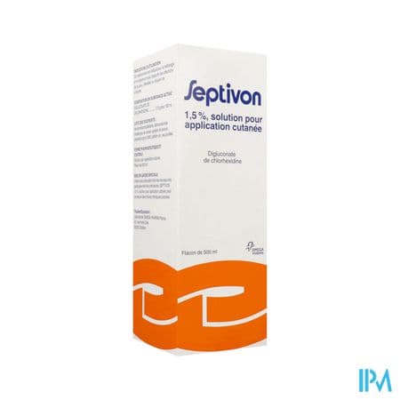 SEPTIVON 1,5% SOL EXT 500ML — Pharmacie Parc Lann
