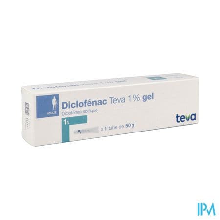 DICLOFENAC 1% TEVA GEL TUB 50G — Pharmacie des Antes by Nexum